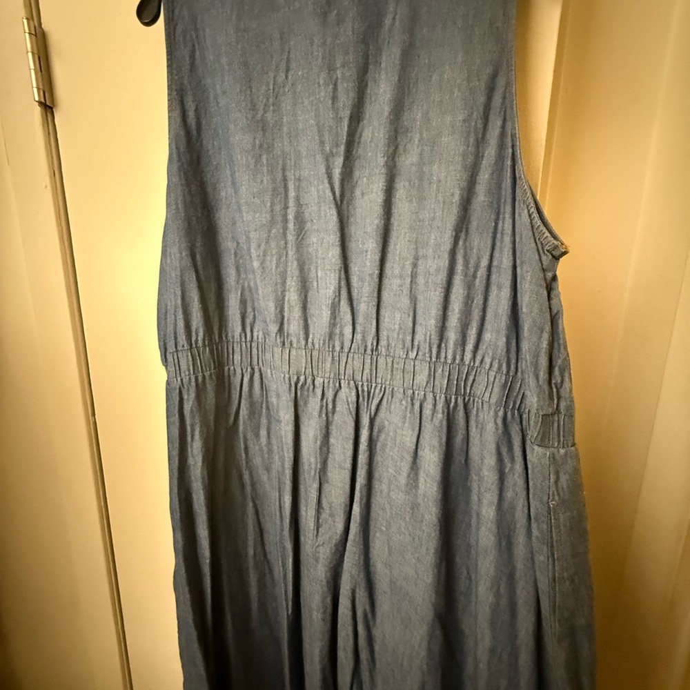 Ava & Viv Blue Denim Mini Dress - Picture 4 of 5